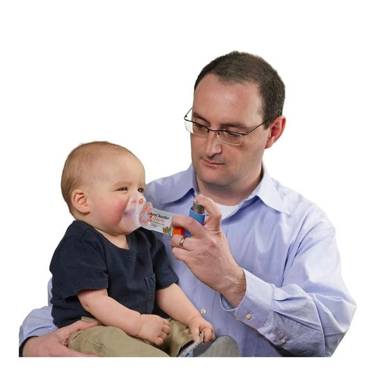 AeroChamber Plus® Flow-Vu® Naranja Lactante ( 0-18 meses )