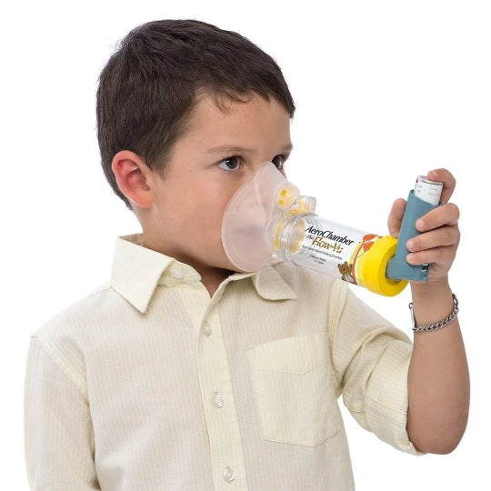 AeroChamber Plus® Flow-Vu® Amarillo Infantil ( 1 a 5 años )