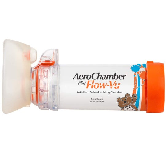 AeroChamber Plus® Flow-Vu® Naranja Lactante ( 0-18 meses )